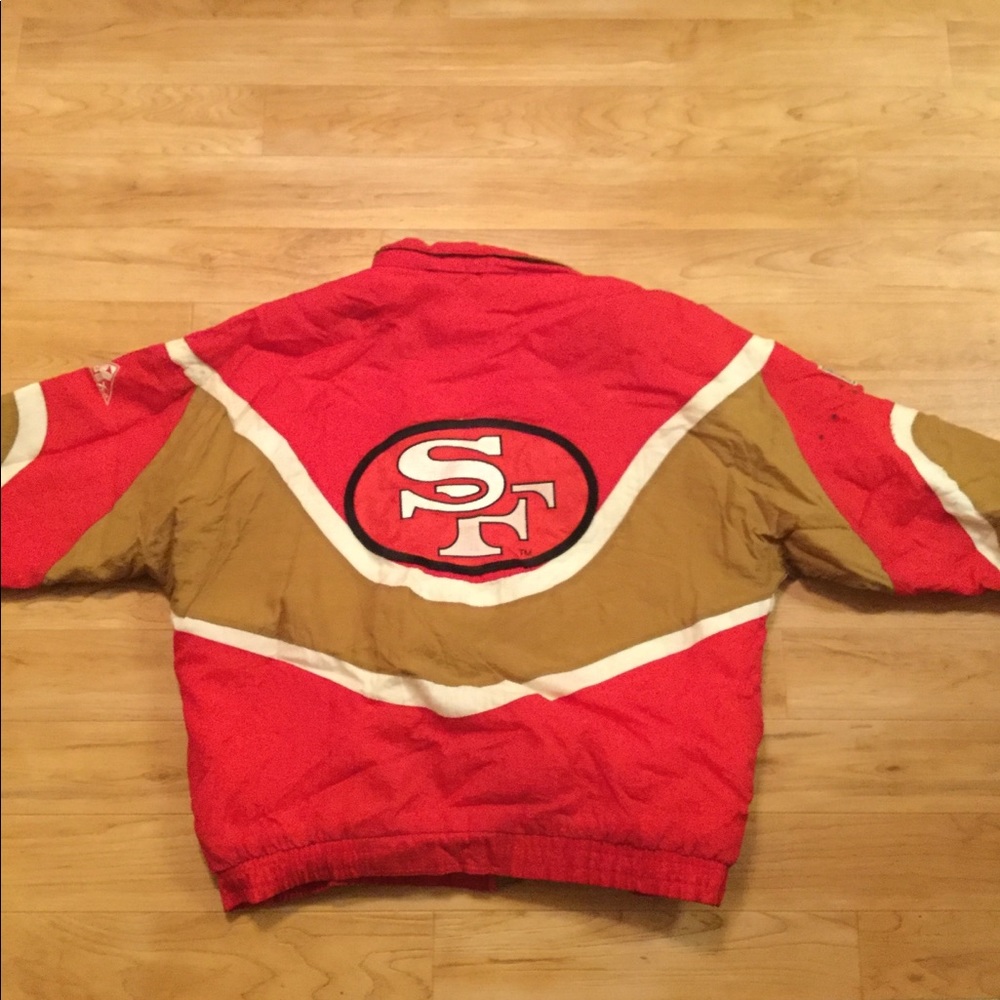 Vintage size L 49ers jacket 90s Apex